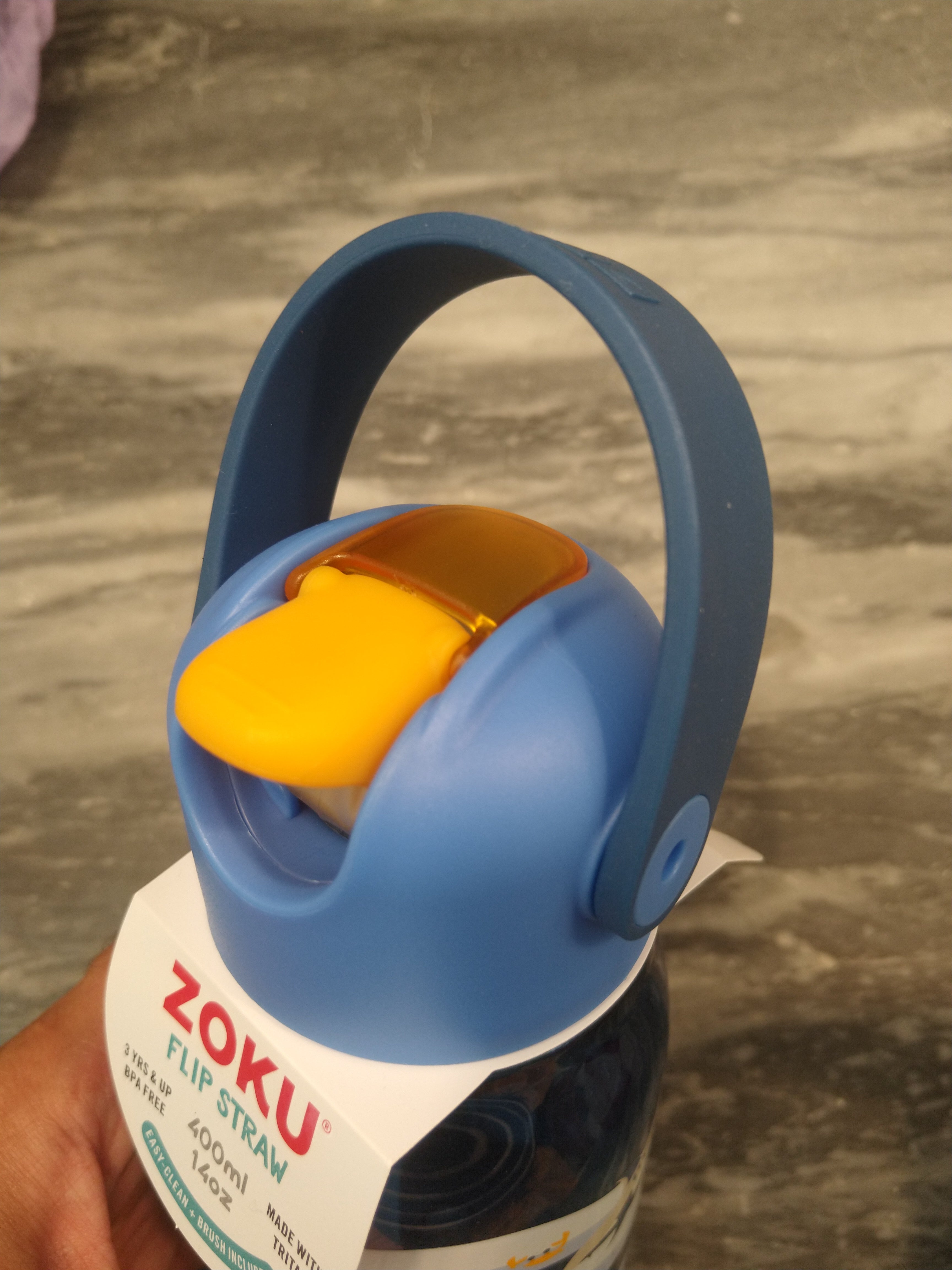 Borraccia in Tritan 465 ml- Squali blu